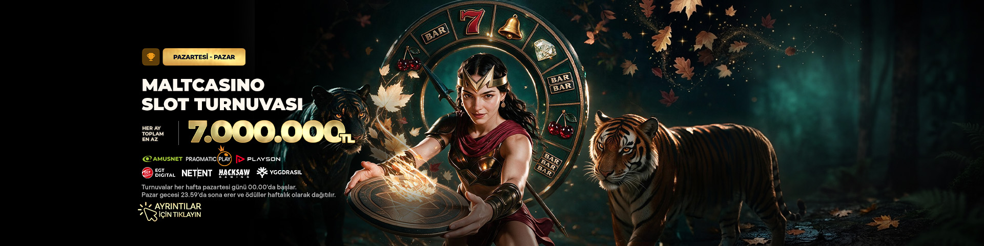 Haftalık slot turnuvası